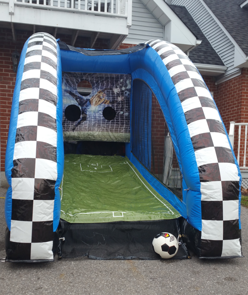 inflatable soccer field rental