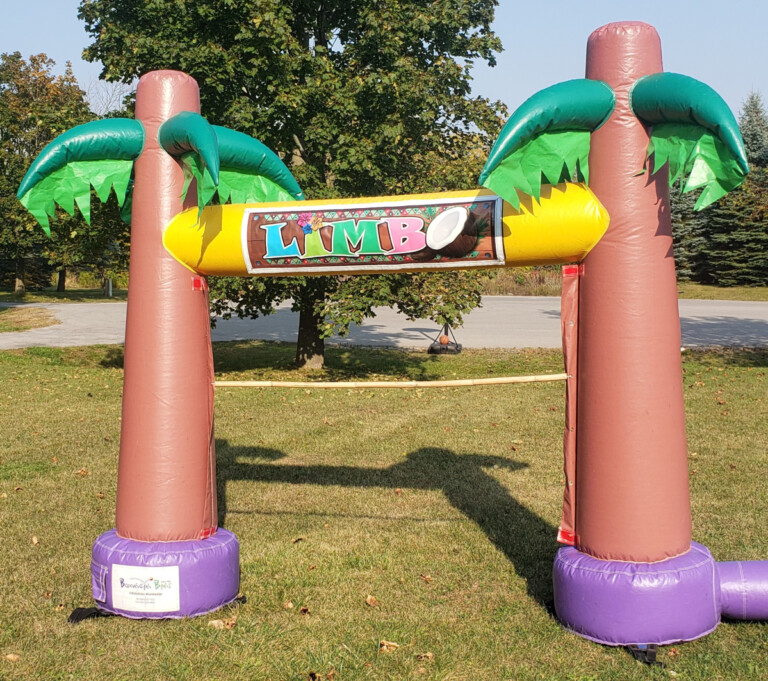 Limbo Inflatable Game (9’ X 3’ X 10’) - King Of The Castle